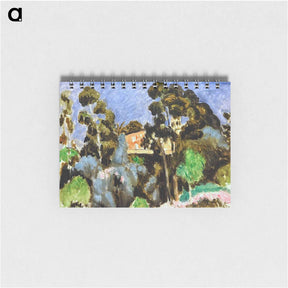 アートメモ帳-Eucalyptus, Mont Alban - アンリ マティス Memo.
