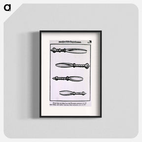 アートポスター-Eyelash Tweezers for Treatment of Trichiasis
 - 国立医学図書館 Poster.
