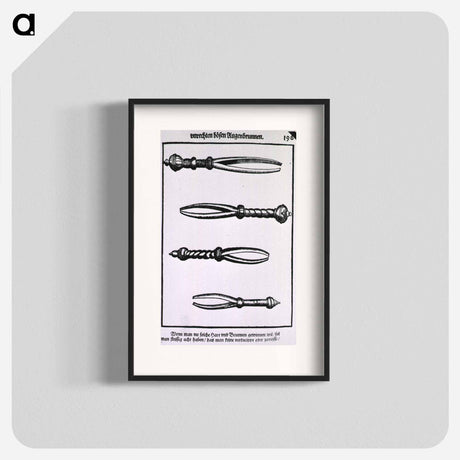 アートポスター-Eyelash Tweezers for Treatment of Trichiasis
 - 国立医学図書館 Poster.