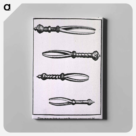 アートパネル-Eyelash Tweezers for Treatment of Trichiasis
 - 国立医学図書館 Canvas.