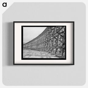 アートポスター-Cowlitz County Trestle
 - ラッセル リー Poster.