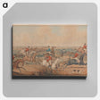 アートパネル-The Leicestershire Hunt - A Struggle for the Start
 - イェール大学アートギャラリー Canvas.