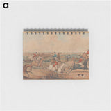アートメモ帳-The Leicestershire Hunt - A Struggle for the Start
 - イェール大学アートギャラリー Memo.