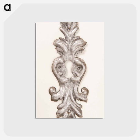 アートポストカード-Keyhole Escutcheon
 - バーンズ・コレクション Postcard.