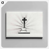 アートパネル-The Cross by Moonlight
 - クリーブランド美術館 Canvas.