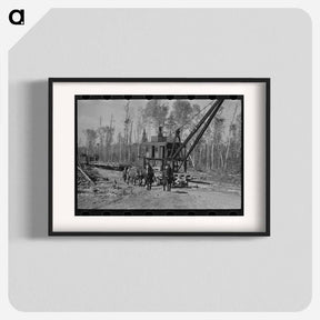 アートポスター-Caterpillar Logging, Effie, Minnesota
 - ラッセル リー Poster.