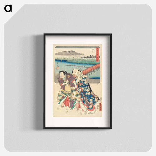 Okazaki
 - 歌川 国貞 Poster.