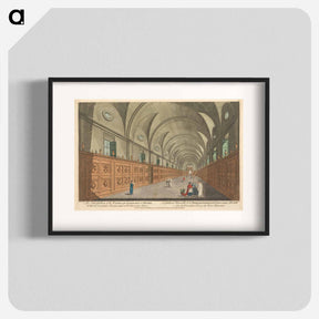 アートポスター-The New Gallery of the Vatican Library at Rome. With the Cornishes ornamented with Etrusian Vases
 - イェール大学アートギャラリー Poster.