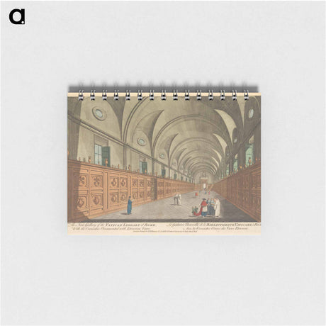 アートメモ帳-The New Gallery of the Vatican Library at Rome. With the Cornishes ornamented with Etrusian Vases
 - イェール大学アートギャラリー Memo.