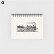 アートメモ帳-Steam Train Illustration
 - 大英図書館 Memo.