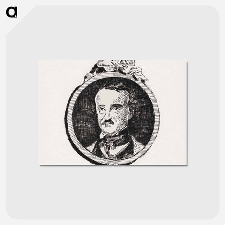 アートポストカード-Edgar Allan Poe
 - クリーブランド美術館 Postcard.