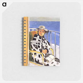 アートメモ帳-Mlle Matisse in a Scottish Plaid - アンリ マティス Memo.