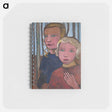 アートメモ帳-Two Girls in Front of Birch Trees
 - セントルイス美術館 Memo.