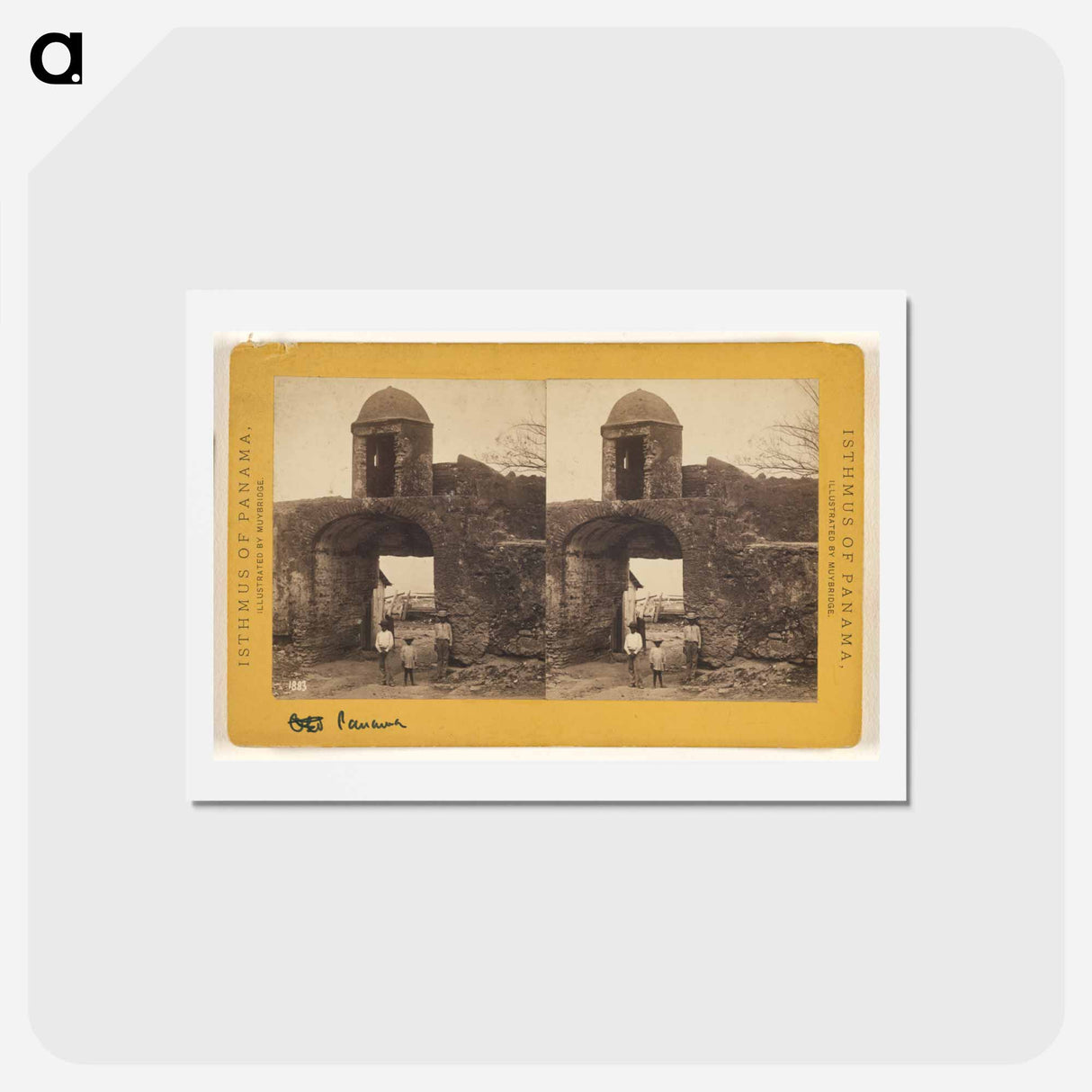 アートポストカード-Gate de Las Monjas
 - エドワード マイブリッジ Postcard.