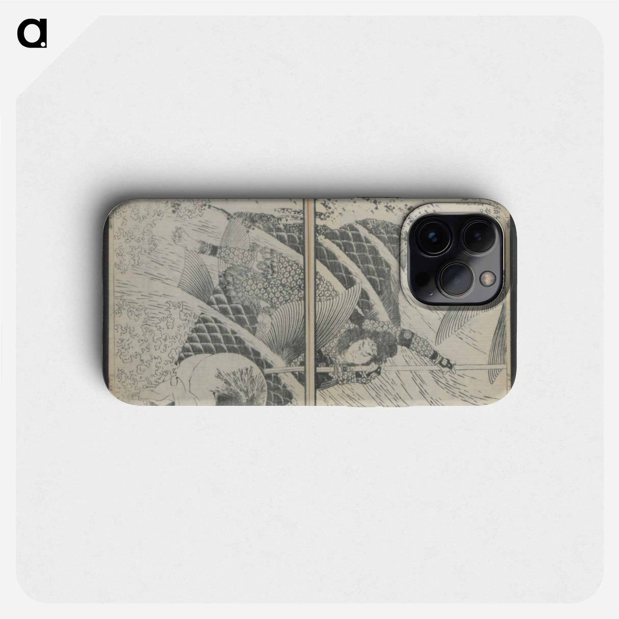 Hokusai's A Picture Book of Japanese Warriors - Katsushika Hokusai Phone Case.