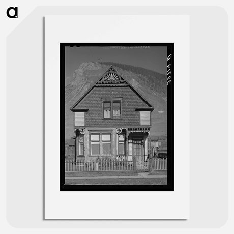 アートポスター-Silverton Miner's Home
 - ラッセル リー Poster.