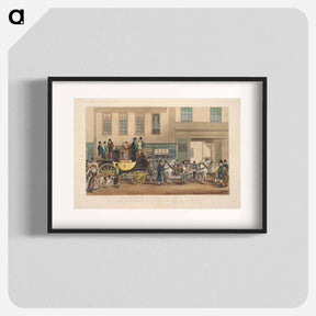 アートポスター-Coaching: The Blenheim, Leaving the Star Hotel, Oxford
 - イェール大学アートギャラリー Poster.