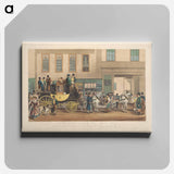 アートパネル-Coaching: The Blenheim, Leaving the Star Hotel, Oxford
 - イェール大学アートギャラリー Canvas.