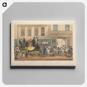 アートパネル-Coaching: The Blenheim, Leaving the Star Hotel, Oxford
 - イェール大学アートギャラリー Canvas.