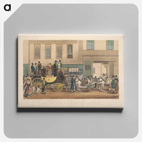 アートパネル-Coaching: The Blenheim, Leaving the Star Hotel, Oxford
 - イェール大学アートギャラリー Canvas.