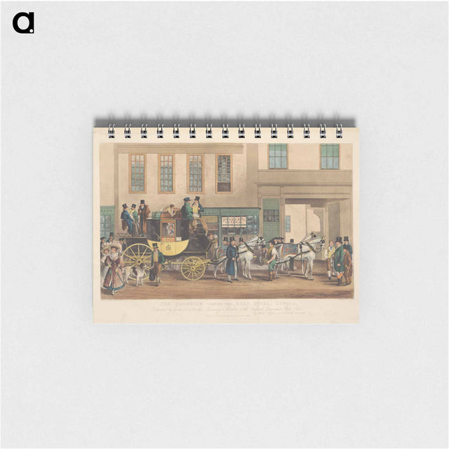 アートメモ帳-Coaching: The Blenheim, Leaving the Star Hotel, Oxford
 - イェール大学アートギャラリー Memo.