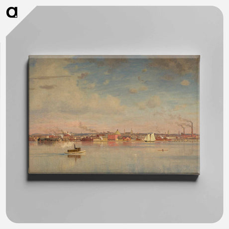 アートパネル-View of Cambridge from the Inner Basin
 - セントルイス美術館 Canvas.