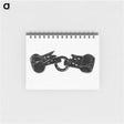 アートメモ帳-Handcuffs Illustration
 - 大英図書館 Memo.