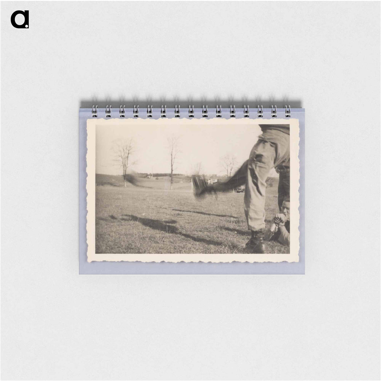 アートメモ帳-Man Kicking Ball
 - セントルイス美術館 Memo.