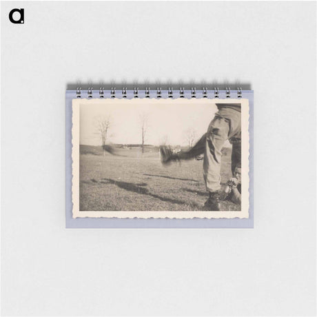 アートメモ帳-Man Kicking Ball
 - セントルイス美術館 Memo.
