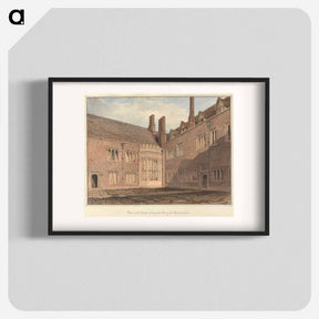 アートポスター-View in the Court of Compton Winyate, Warwickshire
 - イェール大学アートギャラリー Poster.
