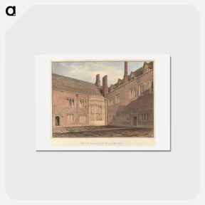 アートポストカード-View in the Court of Compton Winyate, Warwickshire
 - イェール大学アートギャラリー Postcard.
