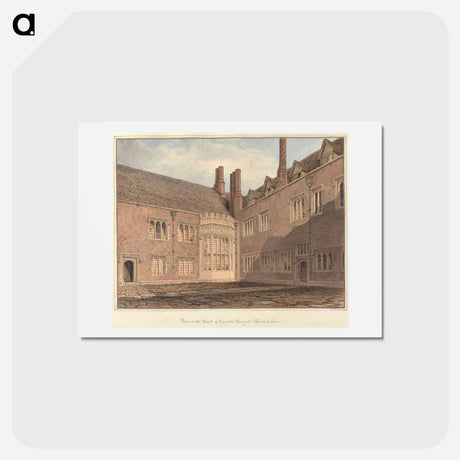 アートポストカード-View in the Court of Compton Winyate, Warwickshire
 - イェール大学アートギャラリー Postcard.