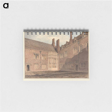 アートメモ帳-View in the Court of Compton Winyate, Warwickshire
 - イェール大学アートギャラリー Memo.