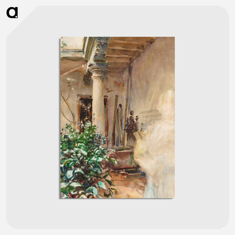 アートポストカード-The Patio
 - クリーブランド美術館 Postcard.