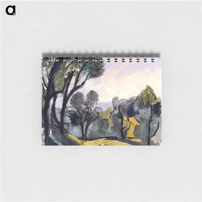 アートメモ帳-Landscape with Olive Trees - アンリ マティス Memo.