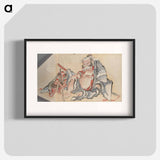 アートポスター-Katsushika Hokusai’s Album of Sketches - 葛飾 北斎 Poster.
