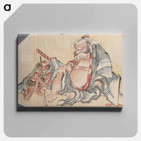 アートパネル-Katsushika Hokusai’s Album of Sketches - 葛飾 北斎 Canvas.