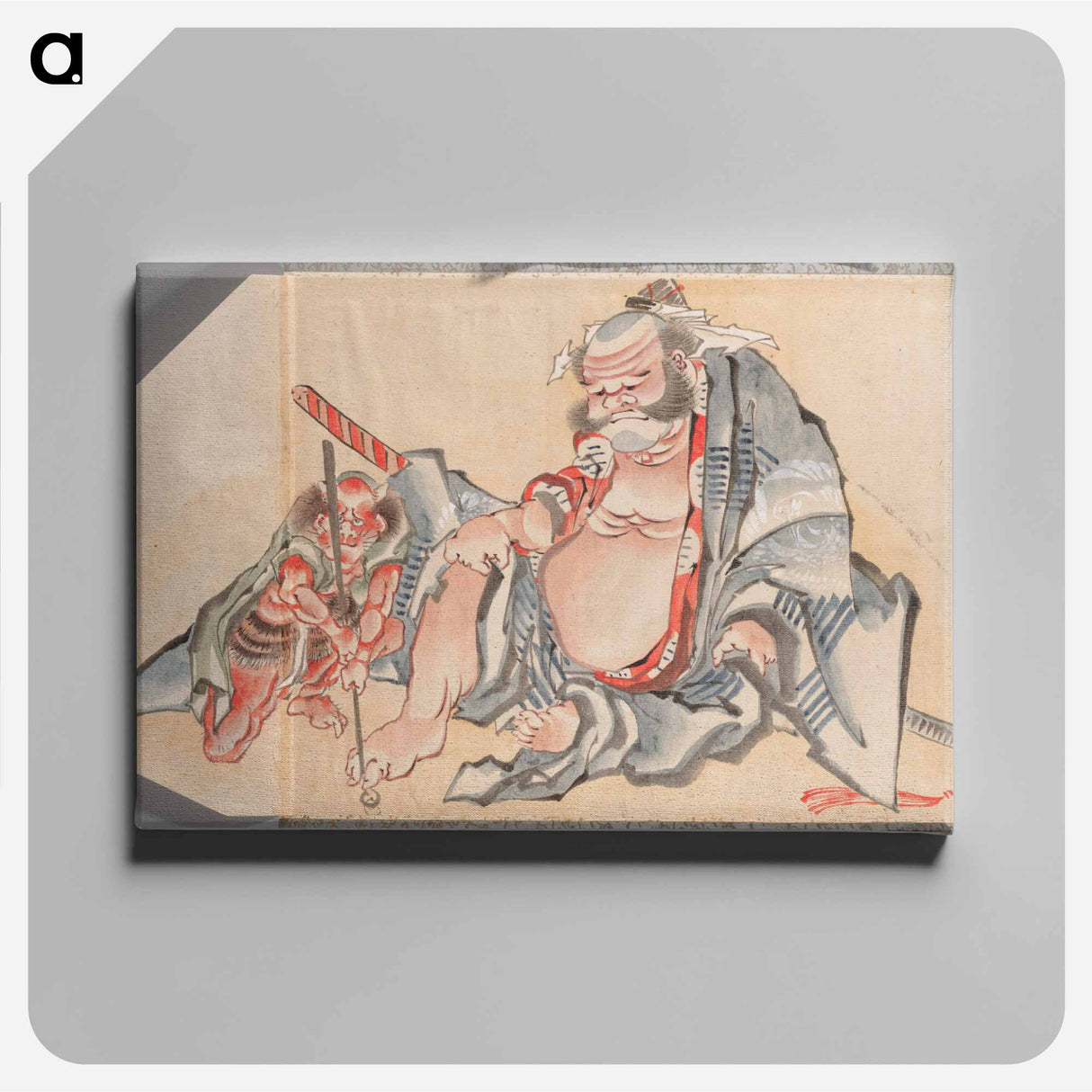 Katsushika Hokusai's Album of Sketches - Katsushika Hokusai Canvas.