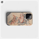 Katsushika Hokusai’s Album of Sketches - 葛飾 北斎 Phone Case.