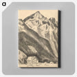 アートパネル-Mountain landscape (Garmisch-Partenkirchen)
 - イェール大学アートギャラリー Canvas.