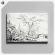 アートパネル-Winter Landscape with Skater
 - クリーブランド美術館 Canvas.