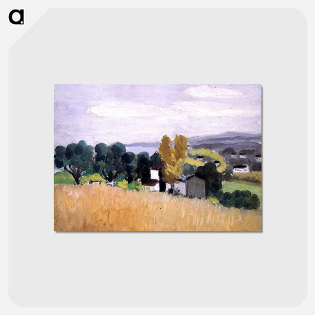 アートポストカード-Autumn in Cagnes - アンリ マティス Postcard.