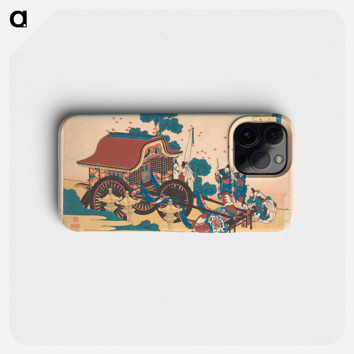 Hokusai's Poem by Ise - 葛飾 北斎 Phone Case.