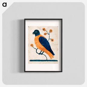 アートポスター-Bird on Twig
 - バーンズ・コレクション Poster.