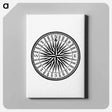 アートパネル-Victorian Compass Engraving
 - 大英図書館 Canvas.