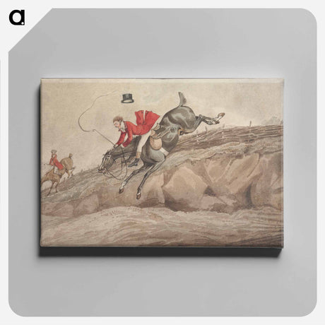 アートパネル-"Doing the Thing: and the Thing Done:" Doing the Down Leap
 - イェール大学アートギャラリー Canvas.