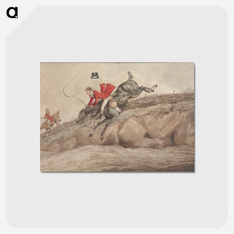 アートポストカード-"Doing the Thing: and the Thing Done:" Doing the Down Leap
 - イェール大学アートギャラリー Postcard.