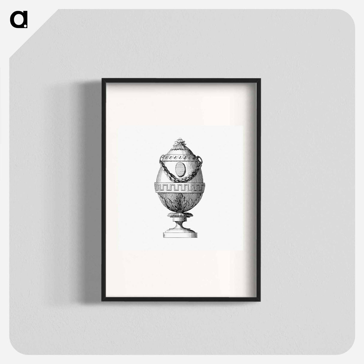 アートポスター-Fabergé Egg, British Library
 - 大英図書館 Poster.