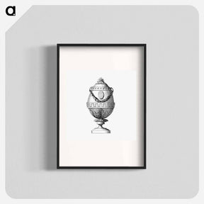 アートポスター-Fabergé Egg, British Library
 - 大英図書館 Poster.