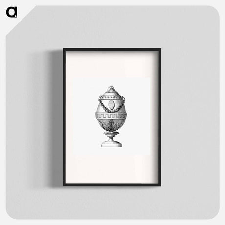 アートポスター-Fabergé Egg, British Library
 - 大英図書館 Poster.